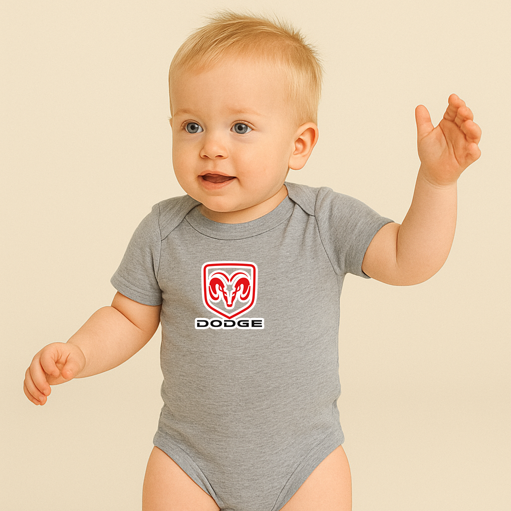 Dodge Car Baby Romper Onesie